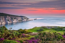 An iconic view of Isle of Wight