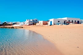 An iconic view of La Graciosa